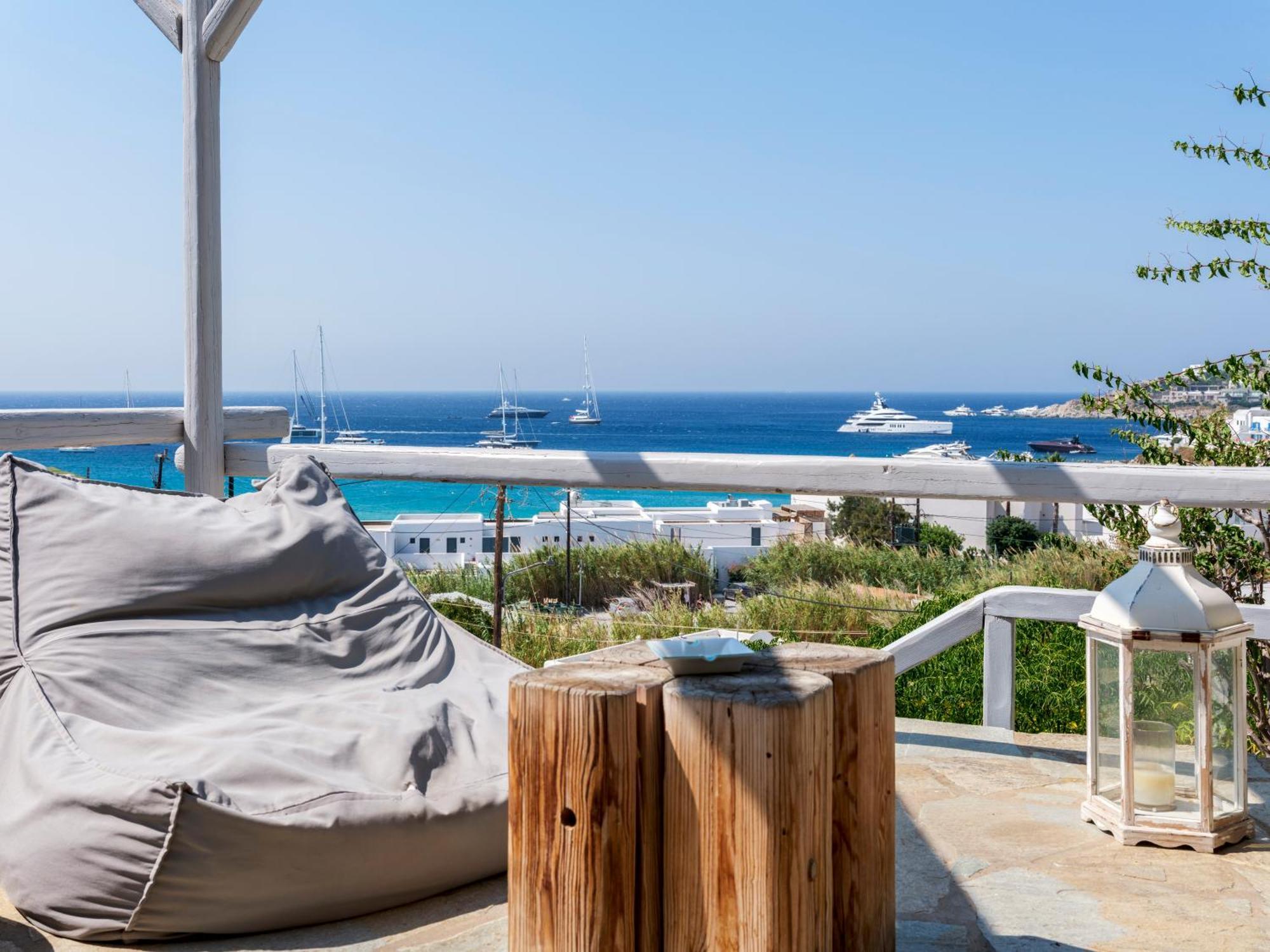 Baybees Sea View Residence Platys Gialos  Bagian luar foto