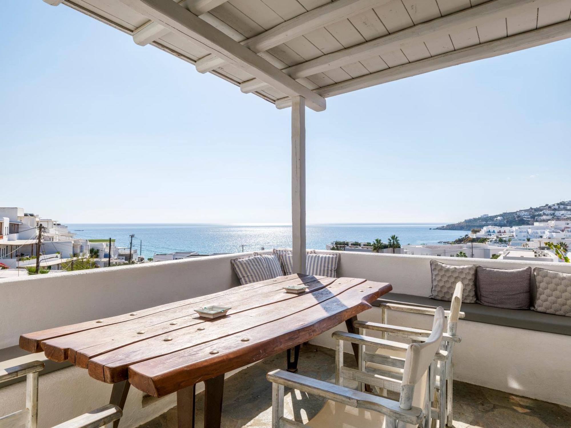 Baybees Sea View Residence Platys Gialos  Bagian luar foto