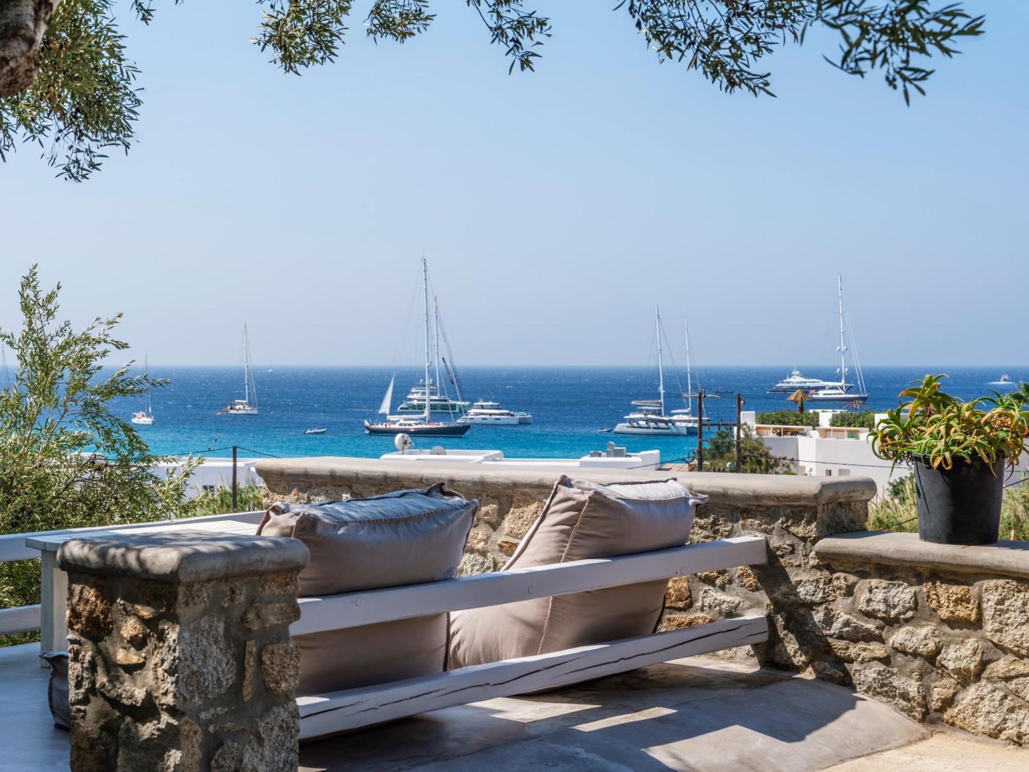 Baybees Sea View Residence Platys Gialos  Bagian luar foto